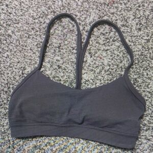 lululemon athletica Charcoal Sports Bra